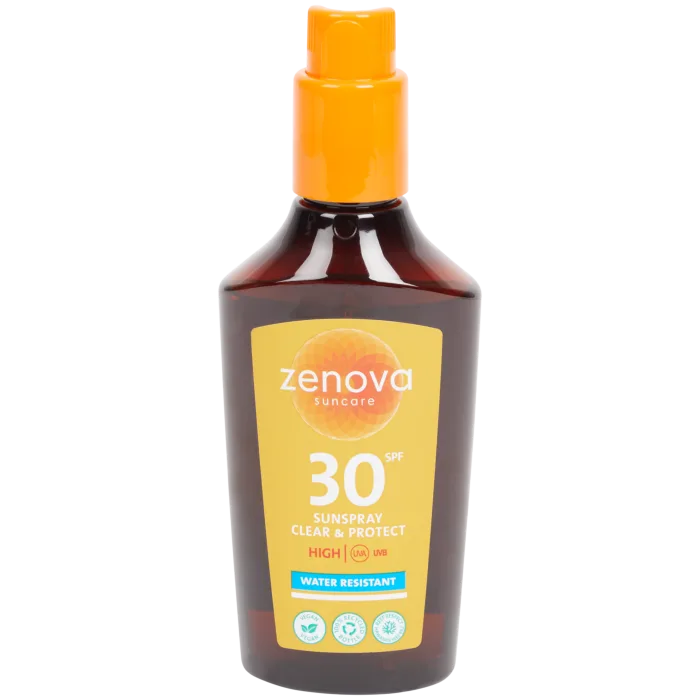 Spray solaire Zenova Clear & Protect
