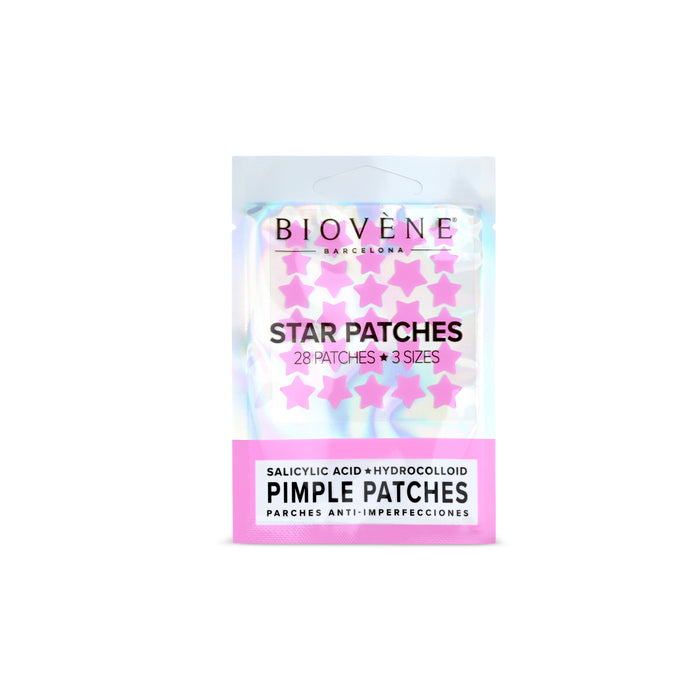 Patchs Anti-Boutons Étoiles Roses