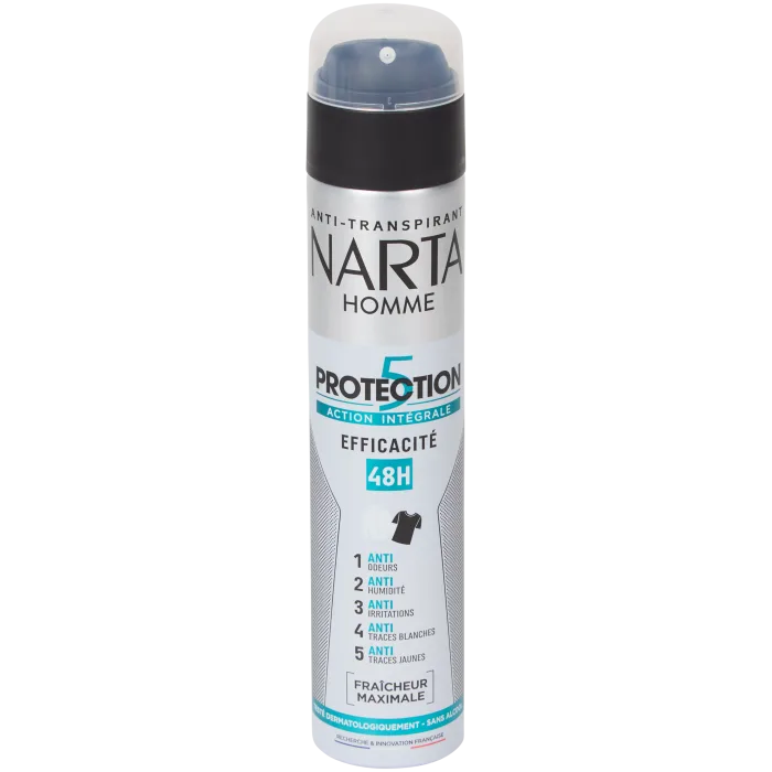 Déodorant Narta Homme 5 Protection Action