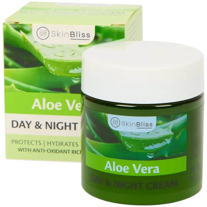 Crème de jour et de nuit à l'aloe vera Skin Bliss
