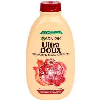 Shampoing Garnier Ultra Doux Érable guérisseur