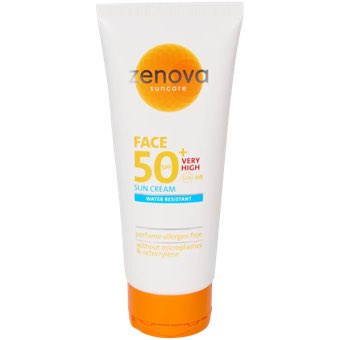 Crème solaire pour visage Zenova