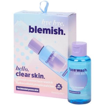 Nettoyant et patchs anti-boutons The Beauty Dept.