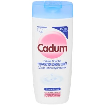 Gel douche hydratant Cadum Peau sèche