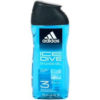 Gel douche 3-en-1 Adidas Ice Dive